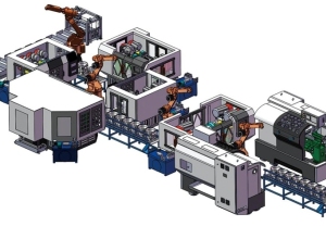 電機殼(ke)專機輸送流水線(xiàn)